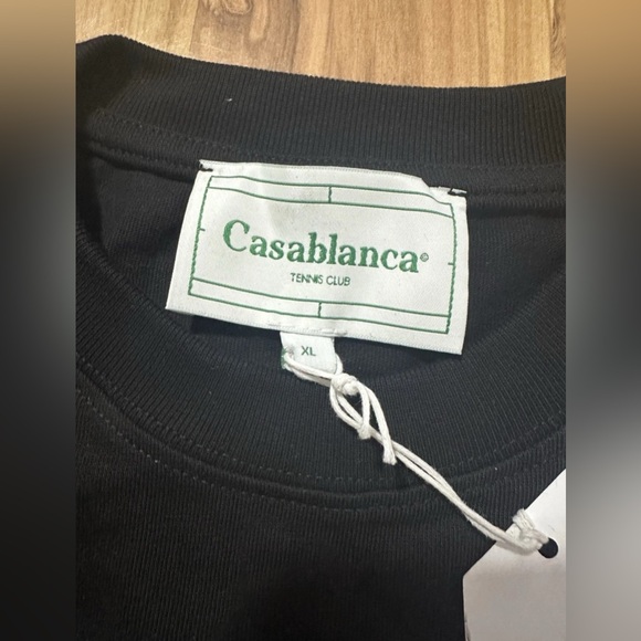 NWT Casablanca Tennis Club Graphic T Shirt Statue En Marbre Size XL Black - Picture 3 of 6
